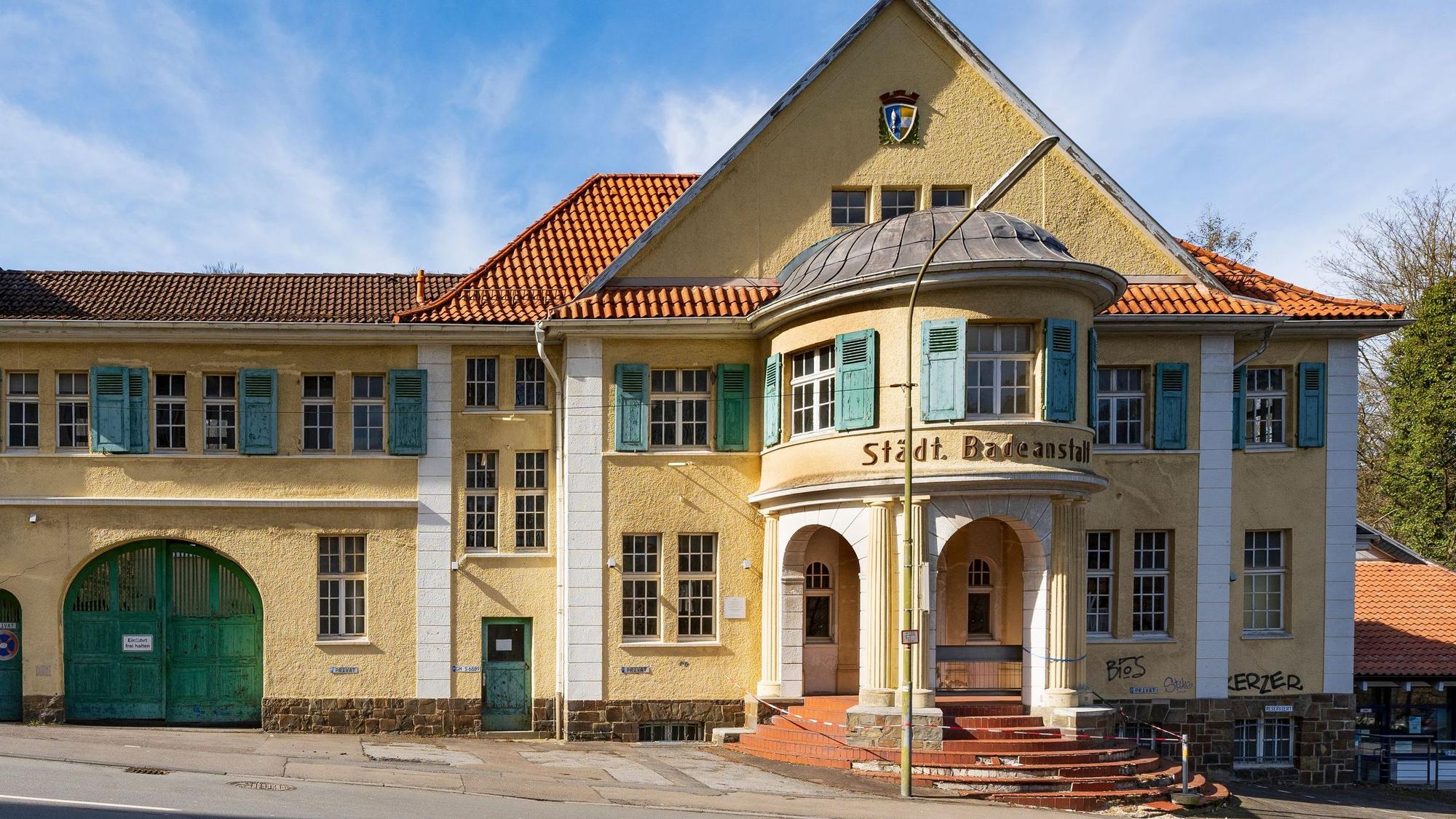 Das alte Hohenzollernbad in Gummersbach.