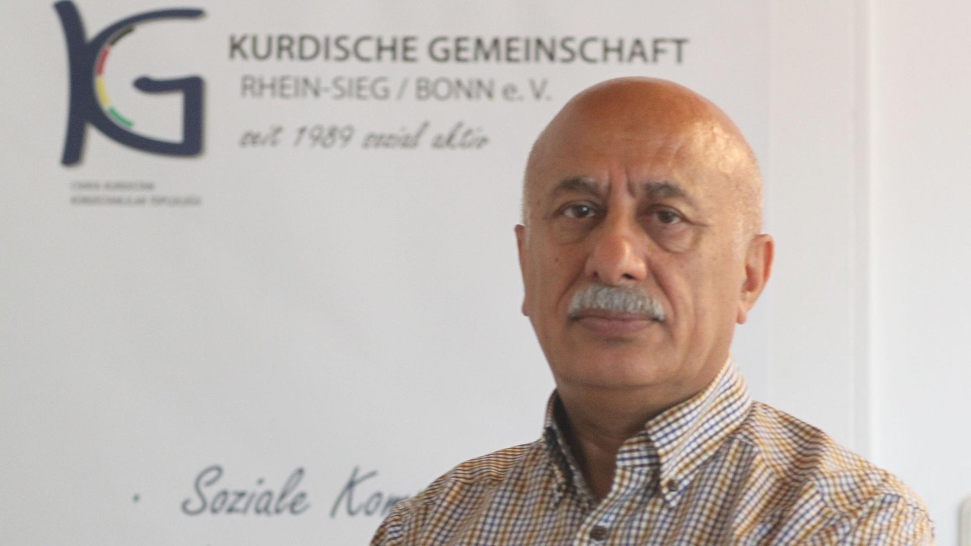 Musa Ataman, Vorsitzender der kurdischen Gemeinde Rhein-Sieg/Bonn.