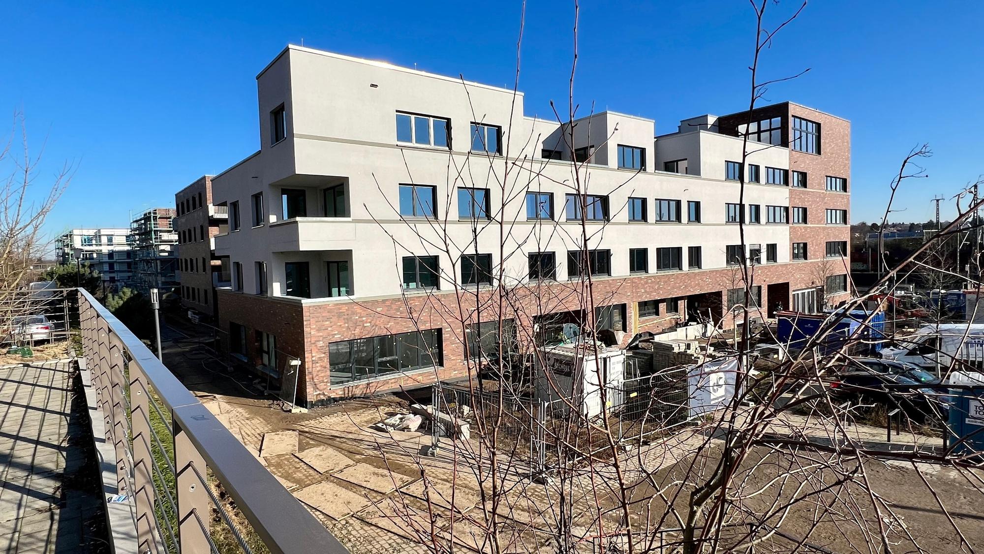 Neubau am Henkelmännchenplatz in Leverkusen-Opladen