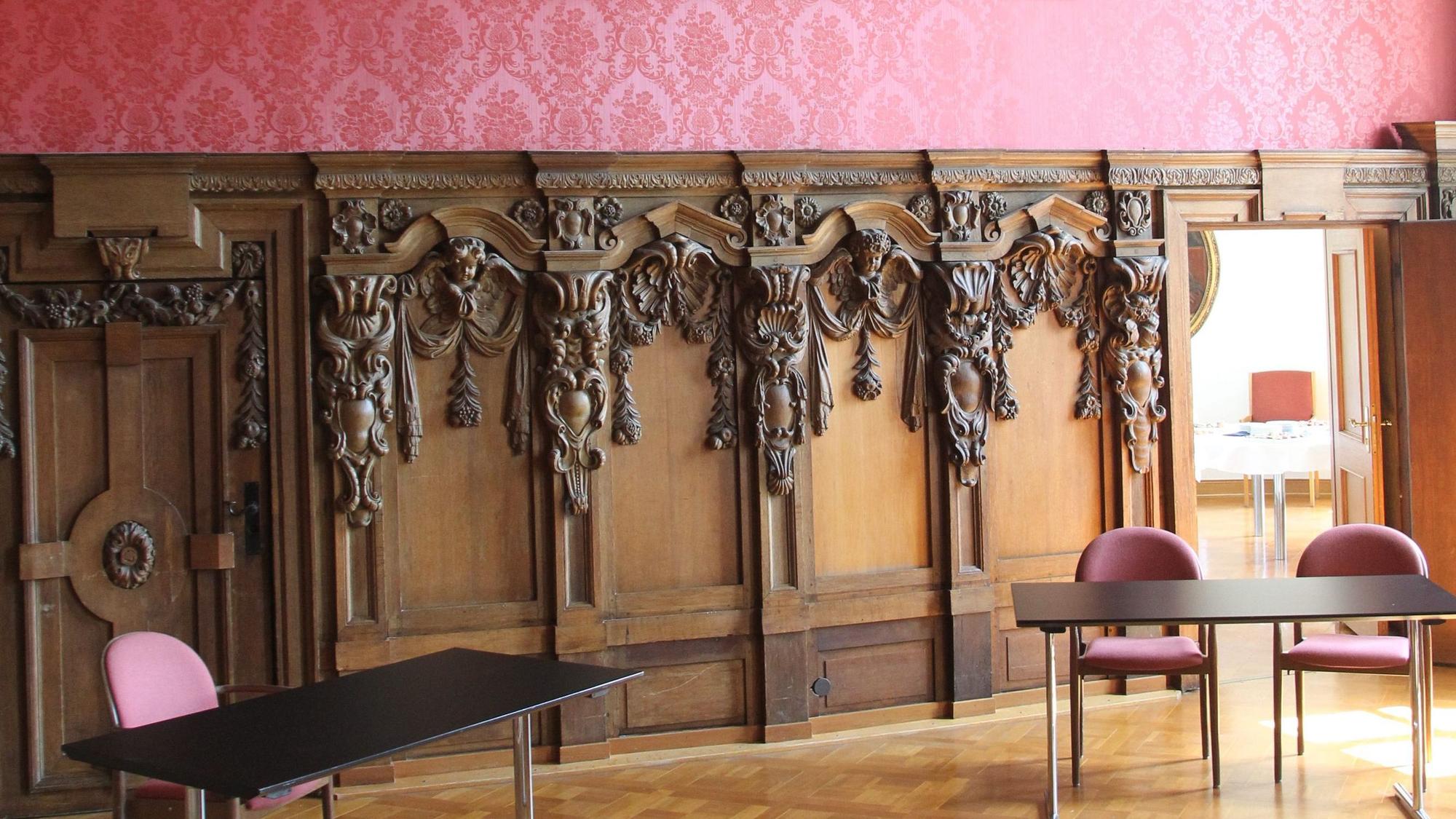 Das neue Trauzimmer im Schloss Birlinghoven.