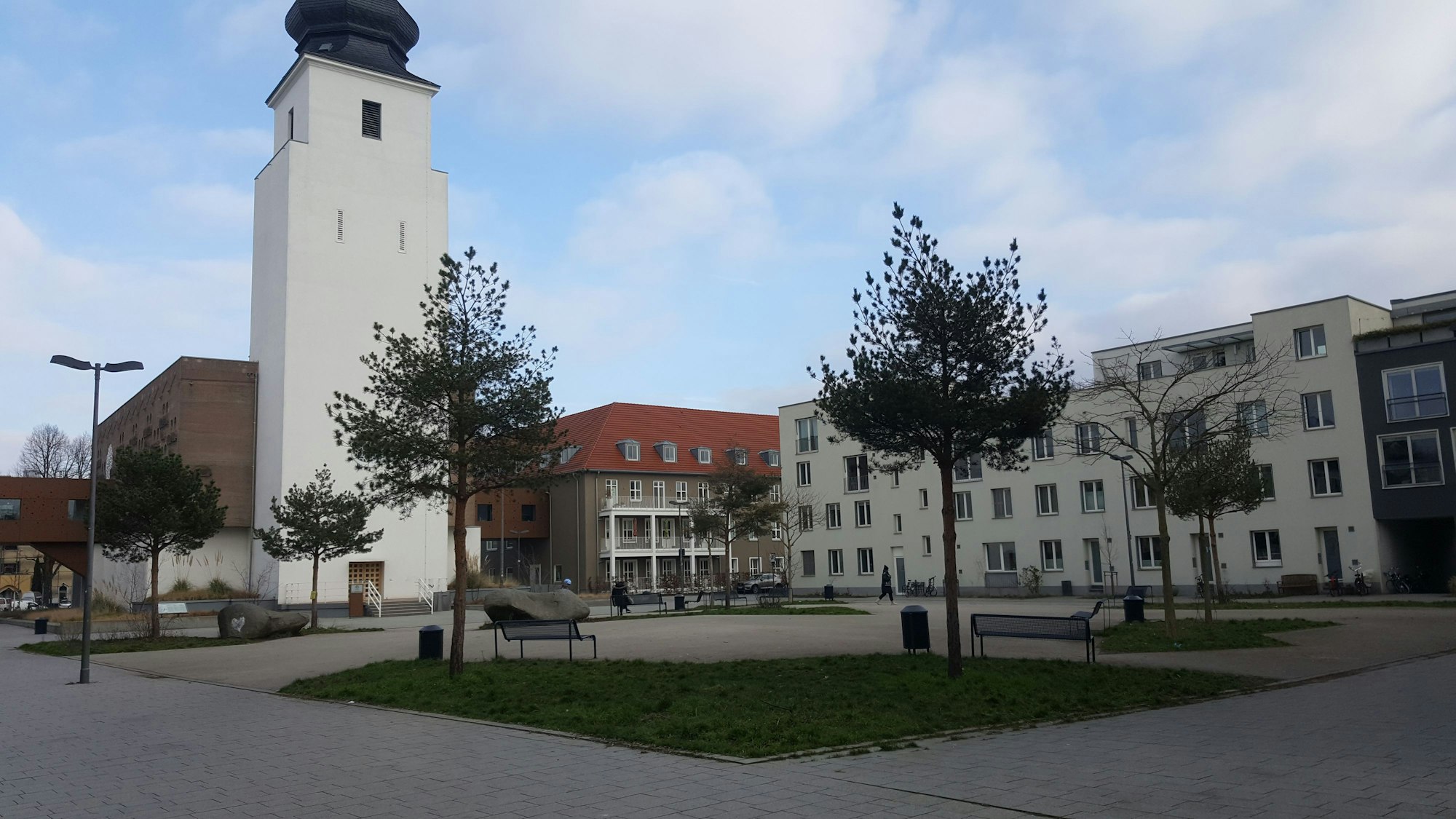Der Platz der Kinderrechte in Köln-Sülz.
