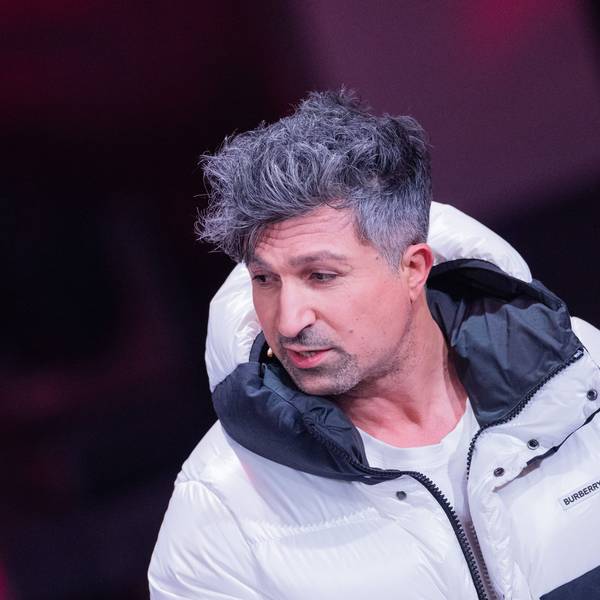 Lotto-Millionär „Chico“ nimmt am RTL-Jahresrückblick im Kölner Studio teil.