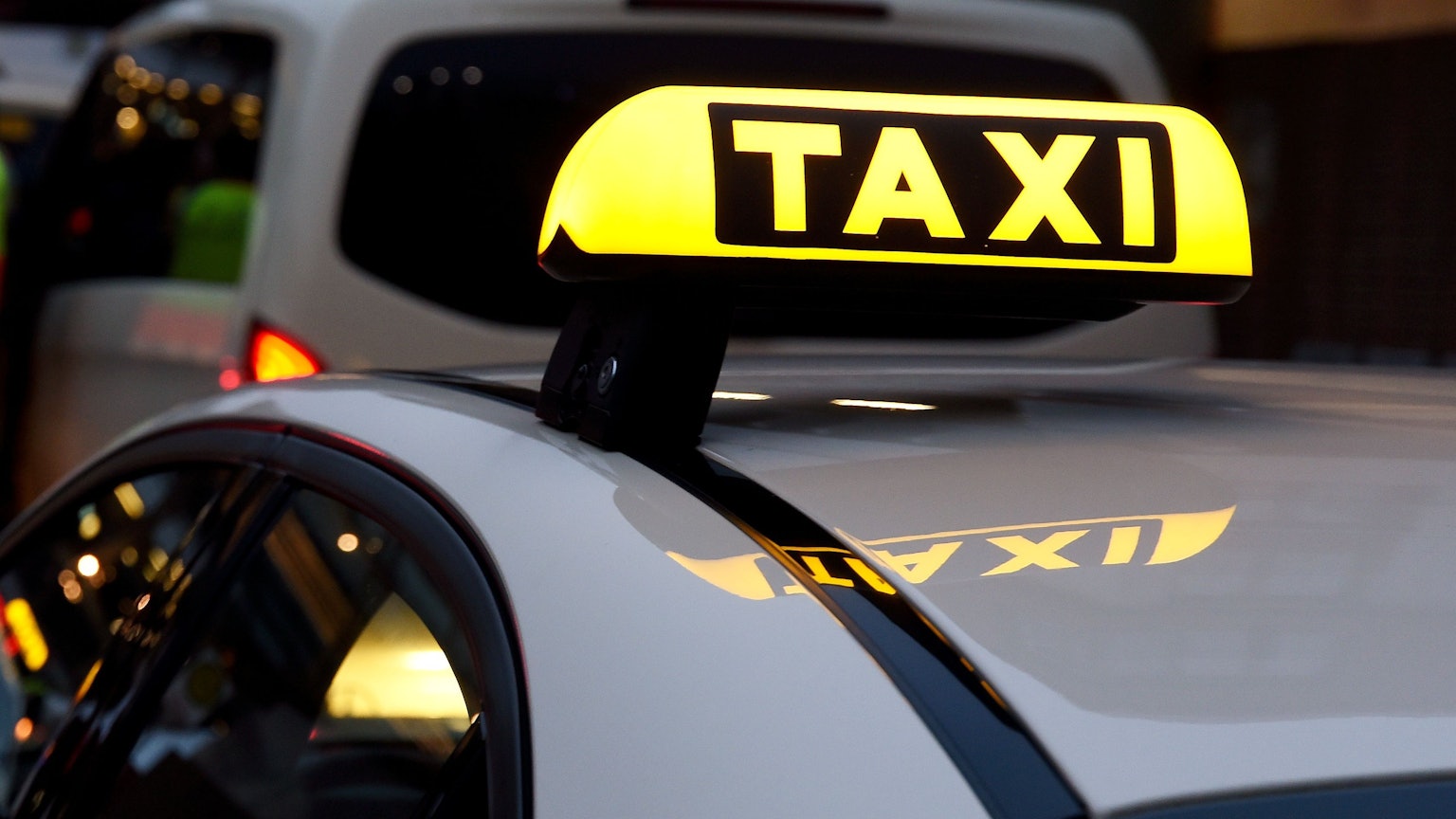 Ein Taxi (Symbolbild)