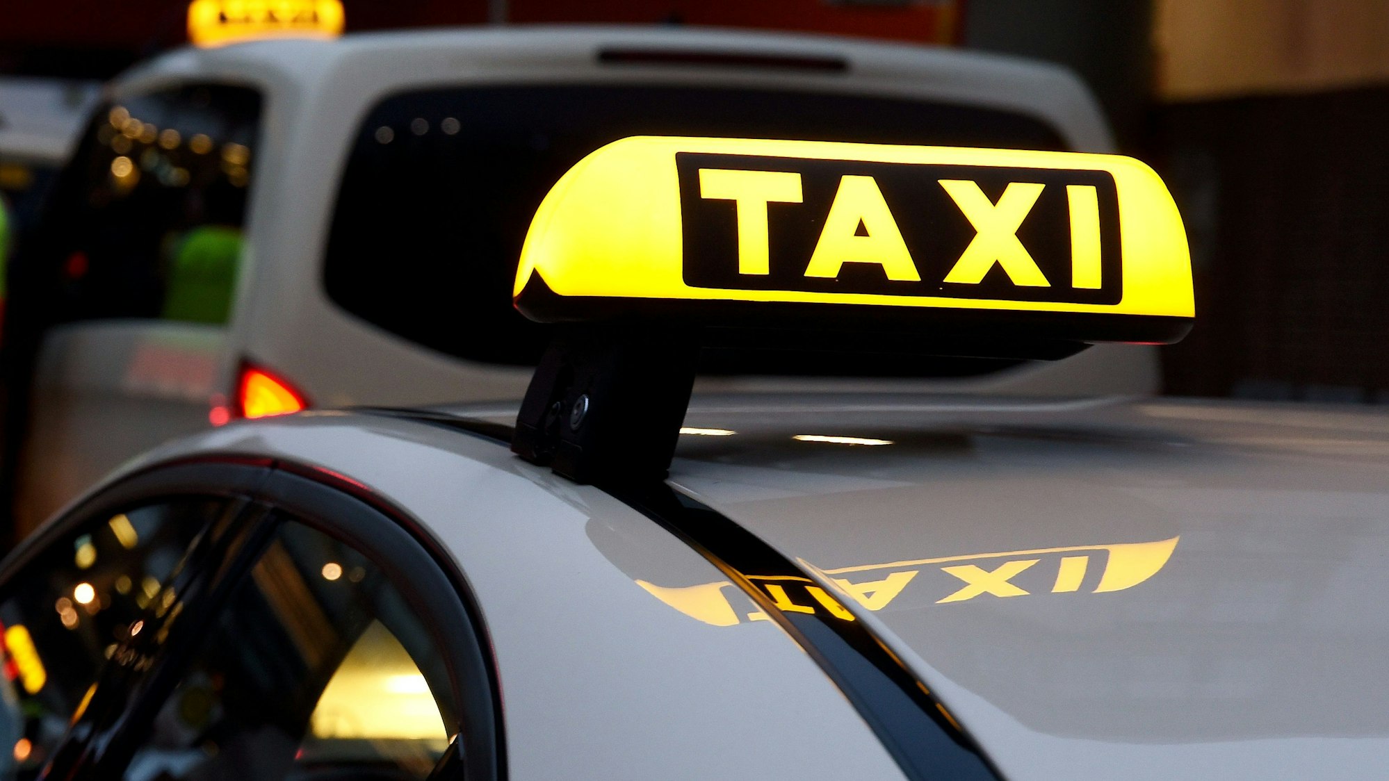 Ein Taxi (Symbolbild)