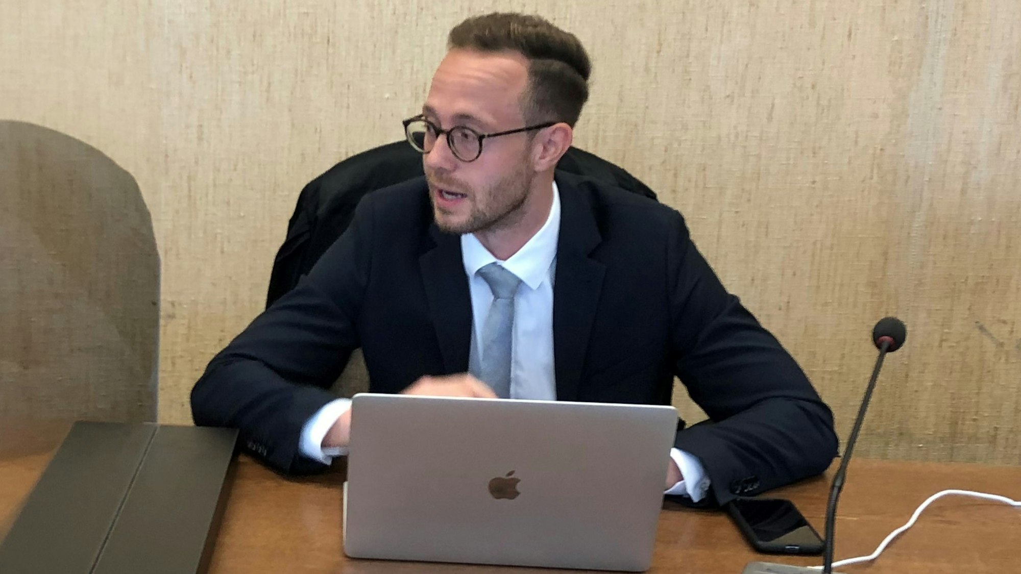 Der Verteidiger Markus Haupt