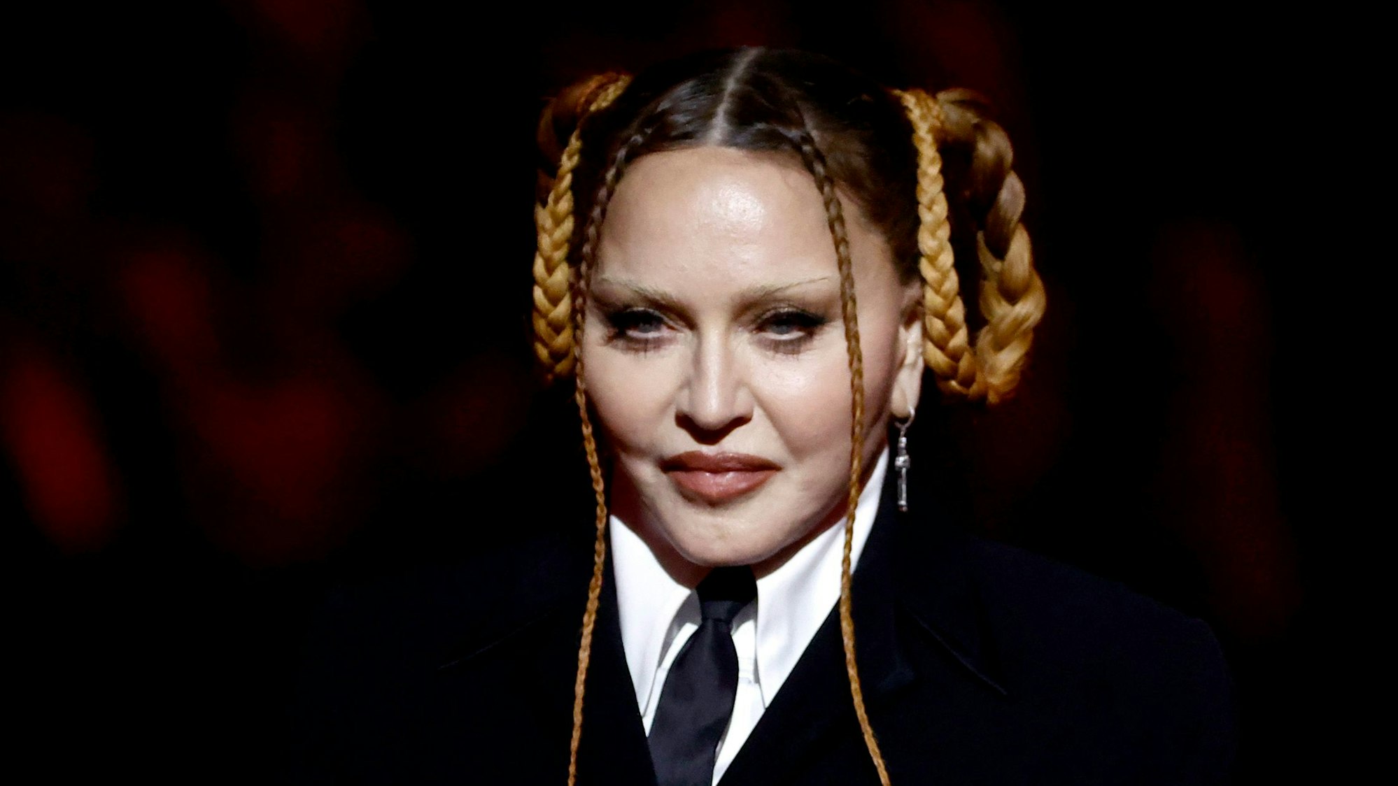 Sängerin Madonna bei der Verleihung der 65. Grammy Awards.