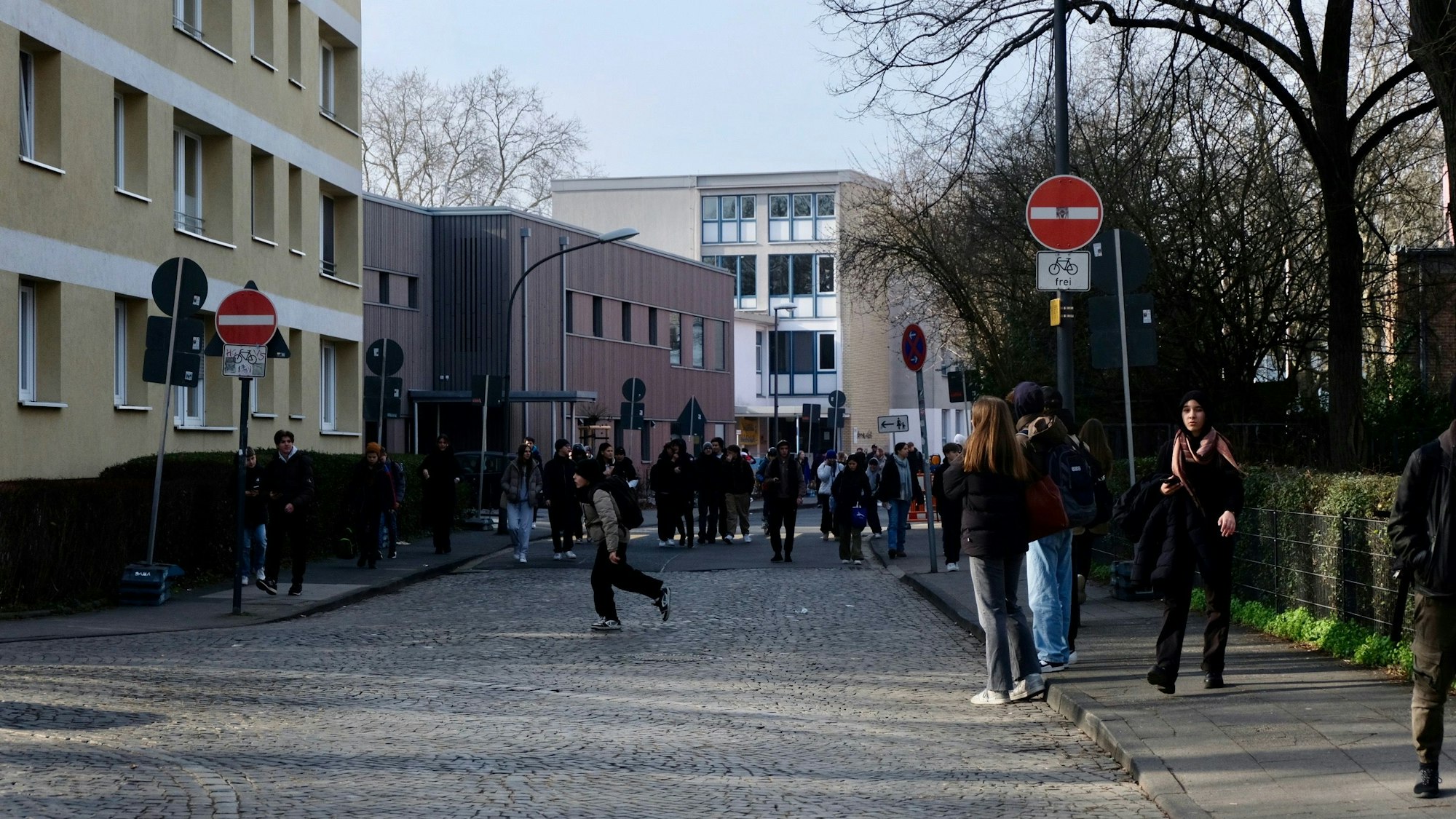 Bombenfund in Köln-Lindenthal.
