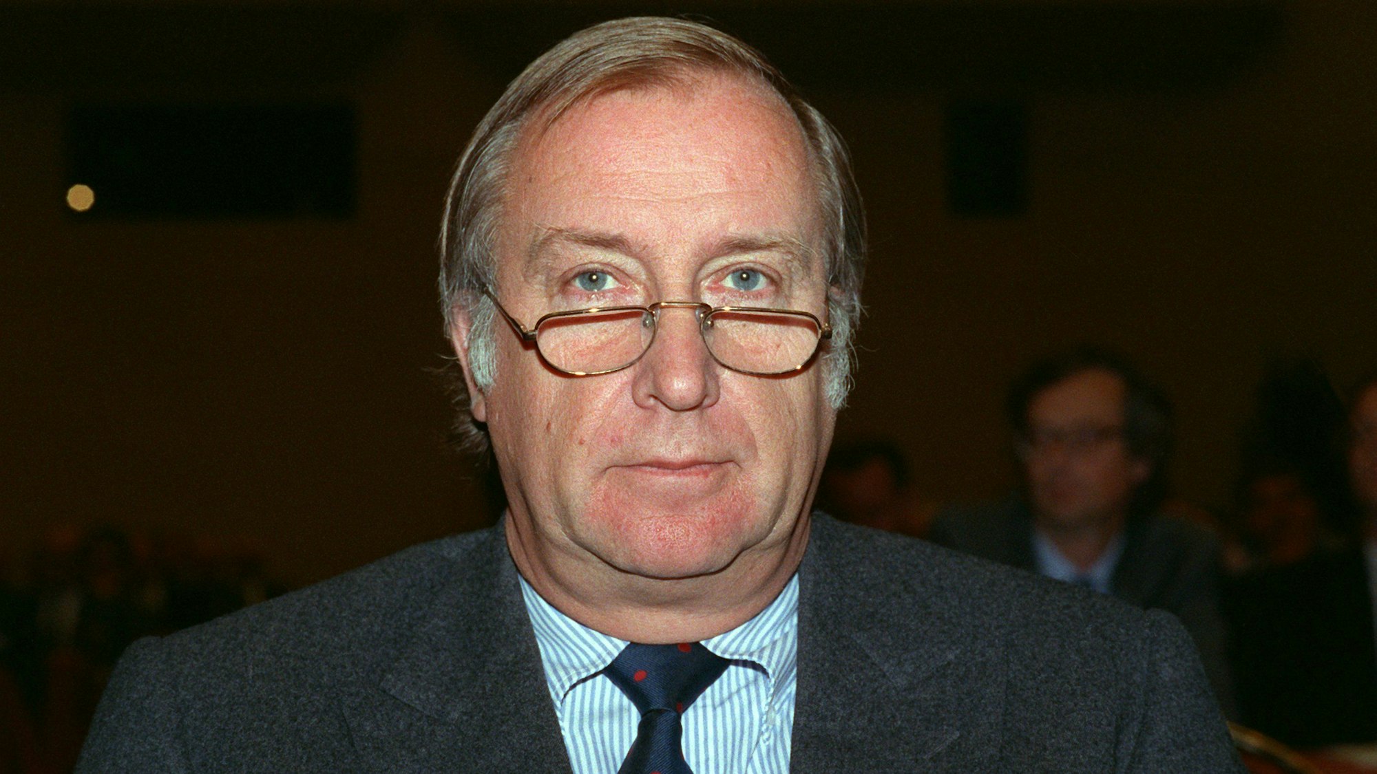 Detlev Karsten Rohwedder, aufgenommen im Juni 1990 in Dortmund.