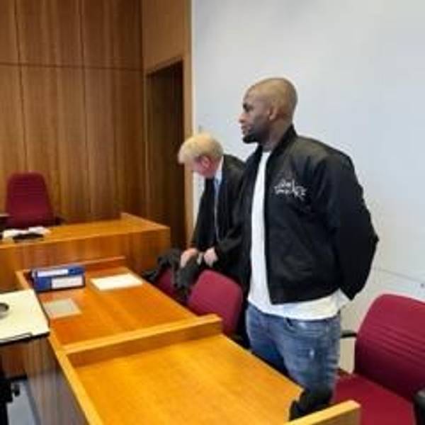Anthony Modeste bei Prozess am Landgericht Bonn.