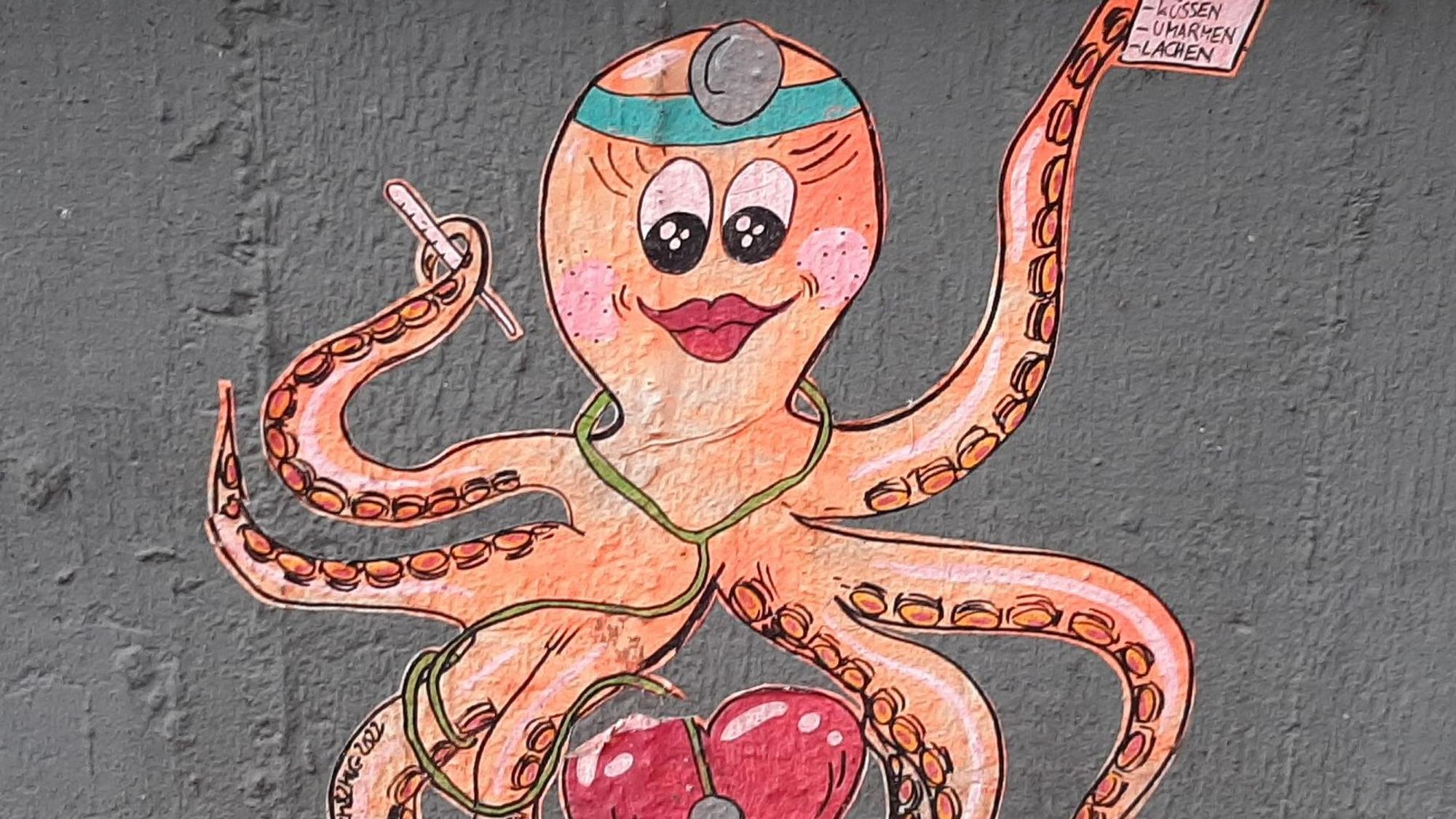 Oktopus-Street-Art-Bild.