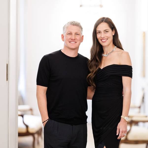 Bastian Schweinsteiger und Ana Ivanovic