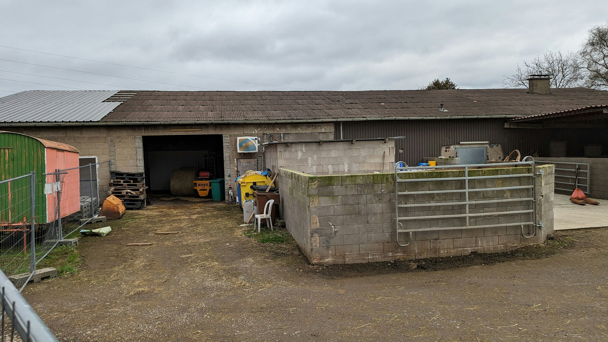 Das Bild zeigt einen Schlachthof in Hürth