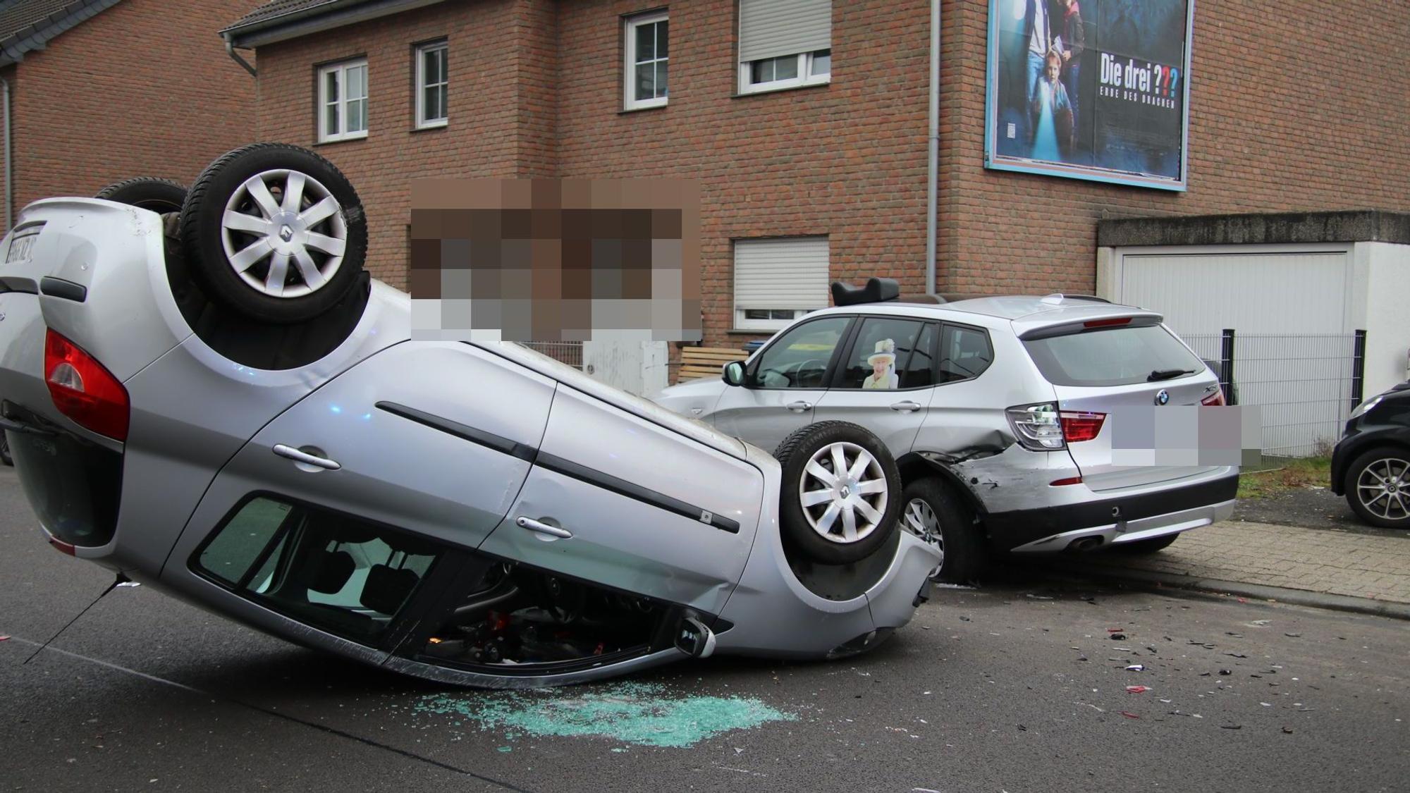 Unfall in Köln-Porz-Wahn