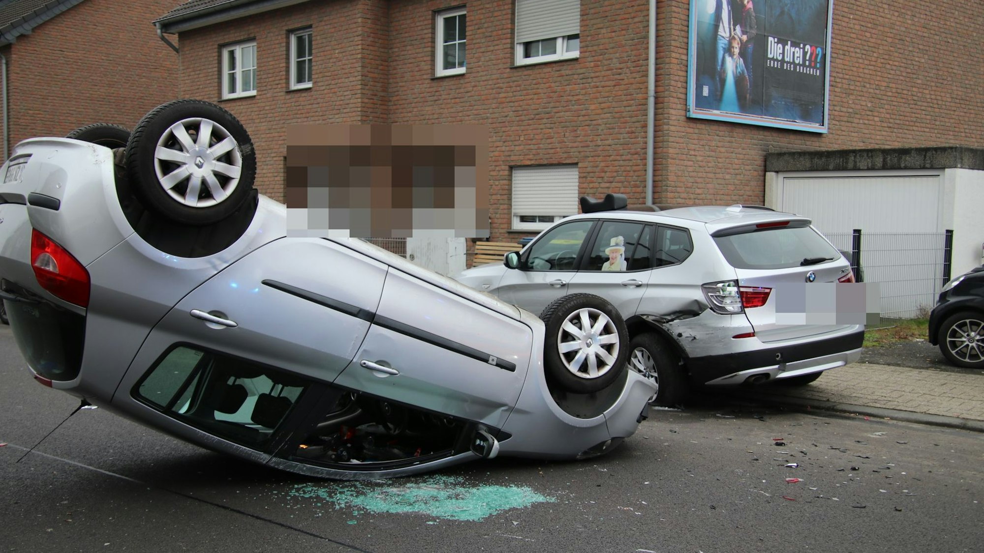 Unfall in Köln-Porz-Wahn