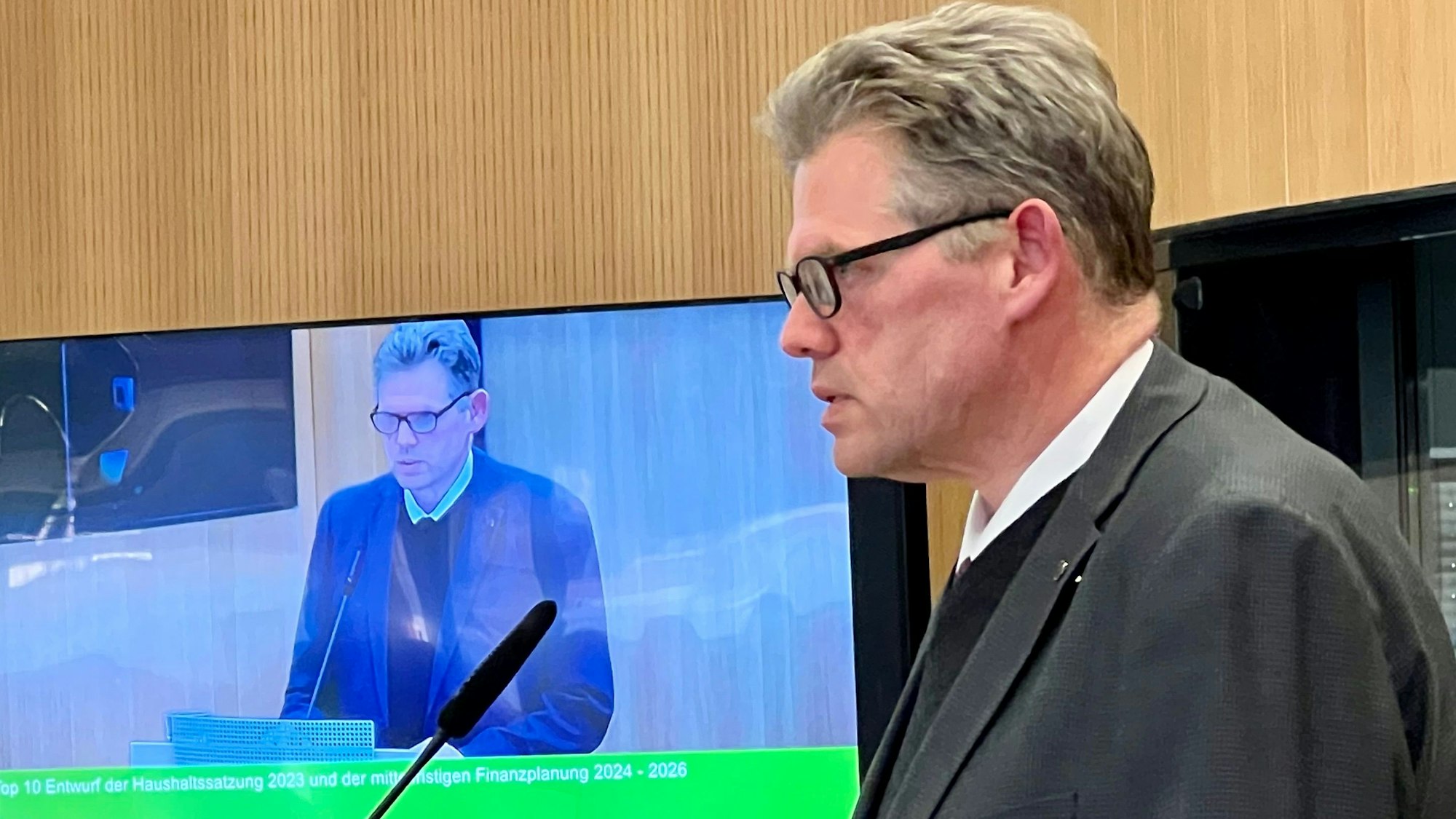 Der am 11. August 2025 von der Stadt freigestellte Kämmerer Michael Molitor