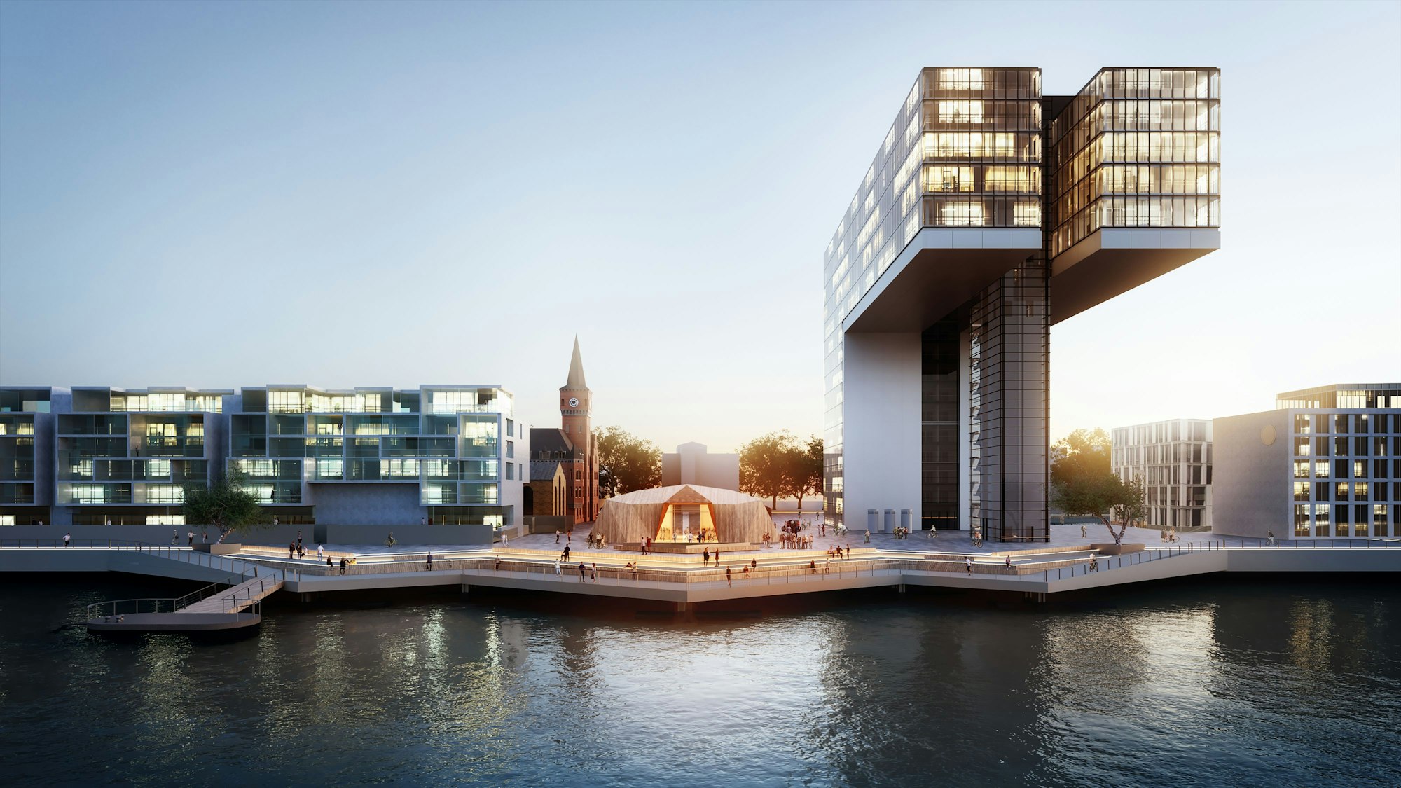 Entwurf Mobilitätsstation Rheinsharing