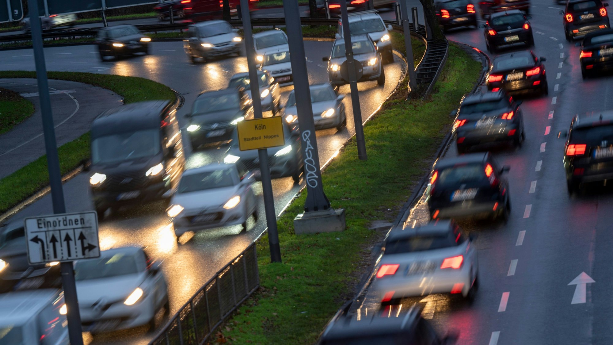 Die Innere Kanalstraße soll Teil des MIV-Grundnetzes werden, viele andere größere Straßen nicht.