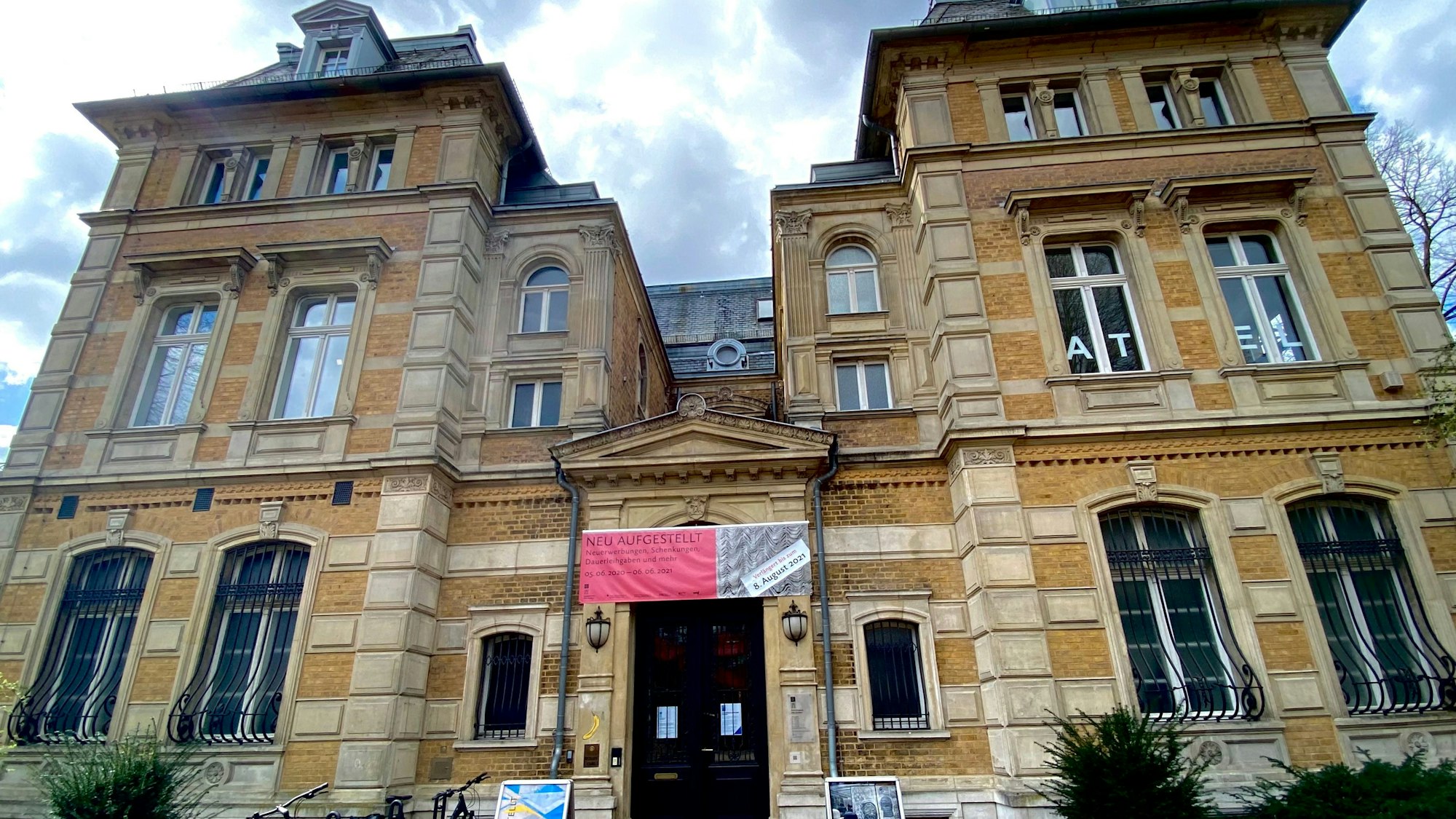 Das Kunstmuseum Villa Zanders in Bergisch Gladbach.