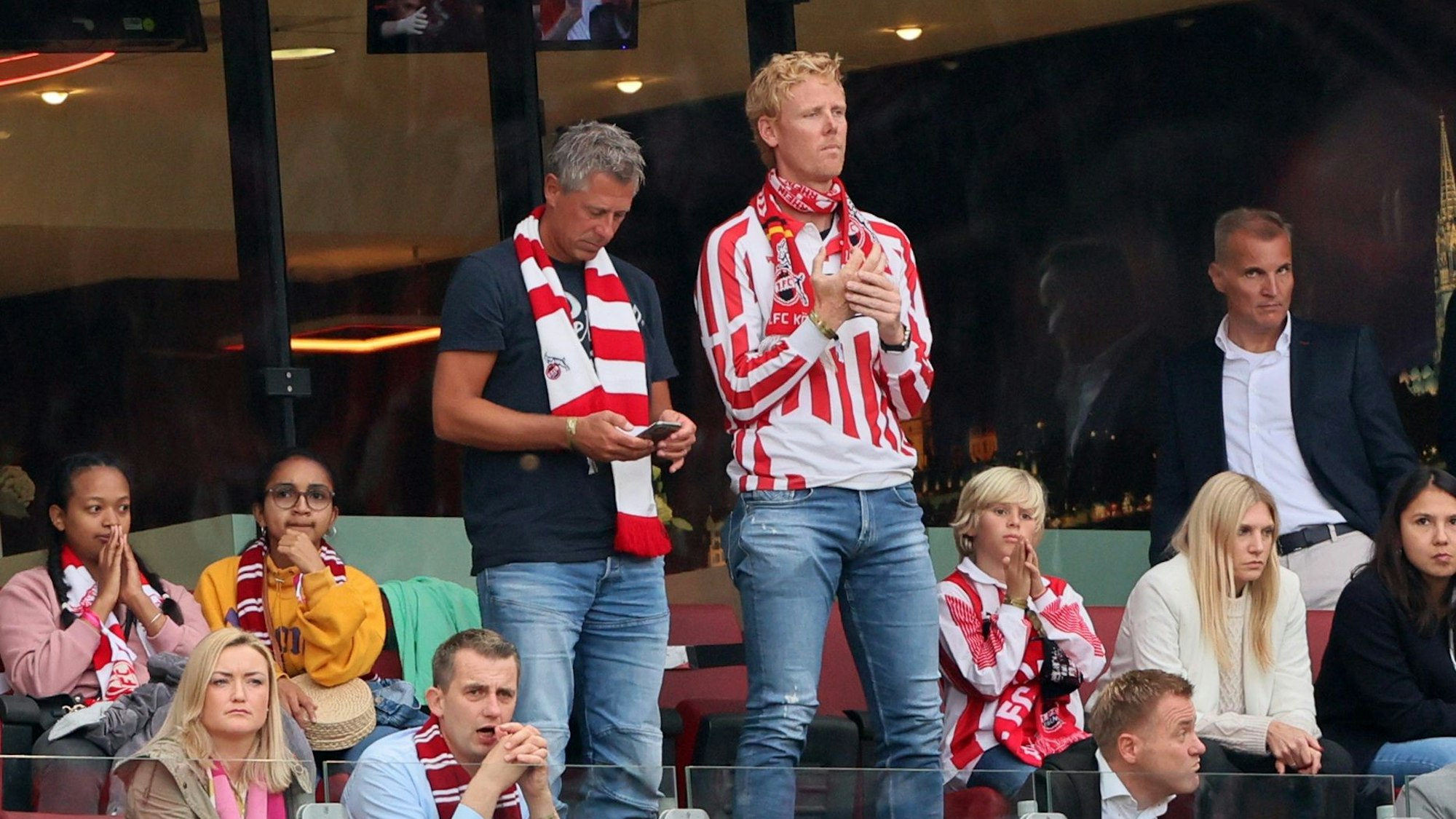 Jonas Reckermann beim Spiel des 1. FC Köln gegen den FC Augsburg