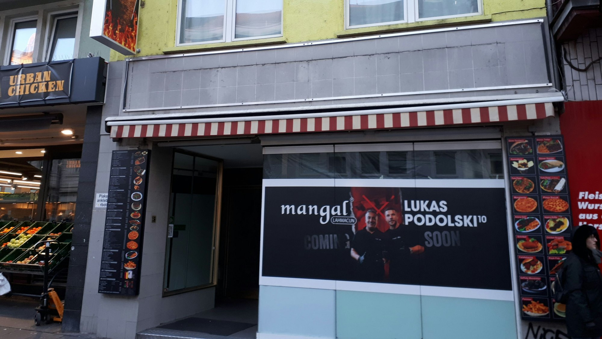 Im früheren Flora-Grill steht eine weitere "Mangal Döner"-Filiale vor der Eröffnung.