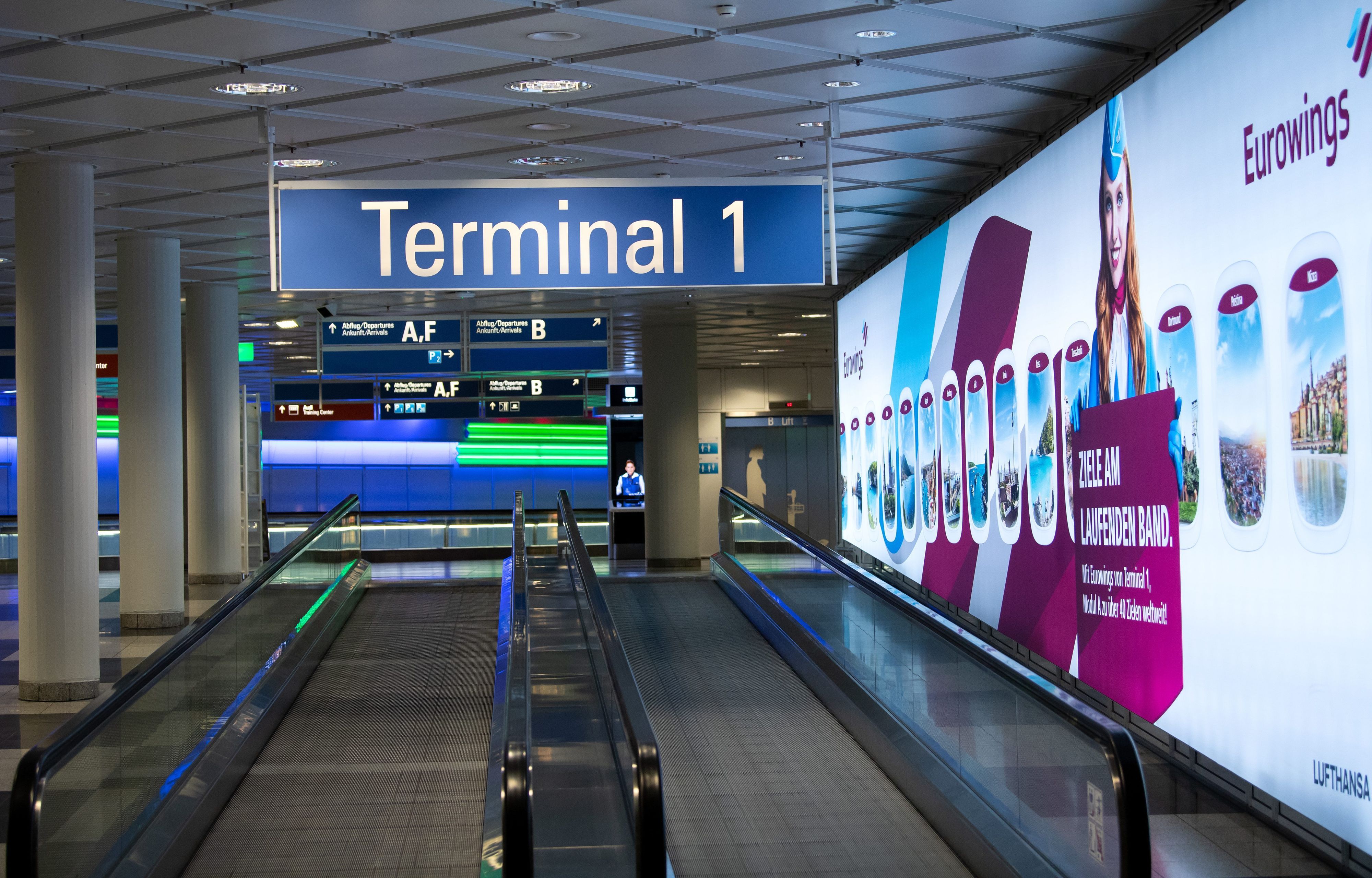 Terminal 1 bleibt leer: Der Flughafen München wird ab Freitag bestreikt, alle regulären Passagierflüge werden ausfallen.
