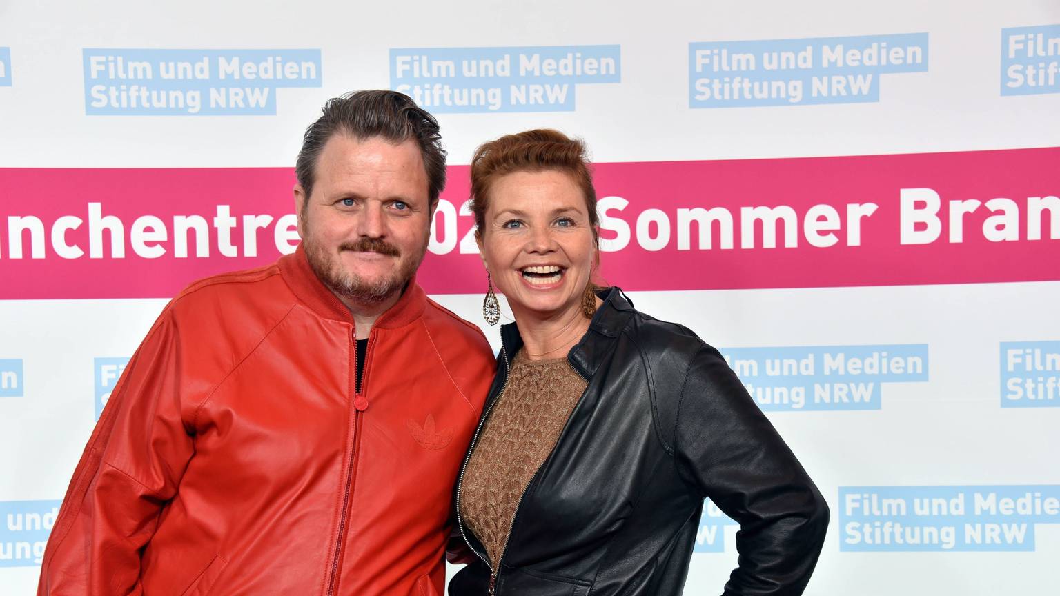 Regisseur Lutz Heineking jr und Schauspielerin Annette Frier kommen zum Sommer Branchentreff 2022 der Film- und Medienstiftung NRW
