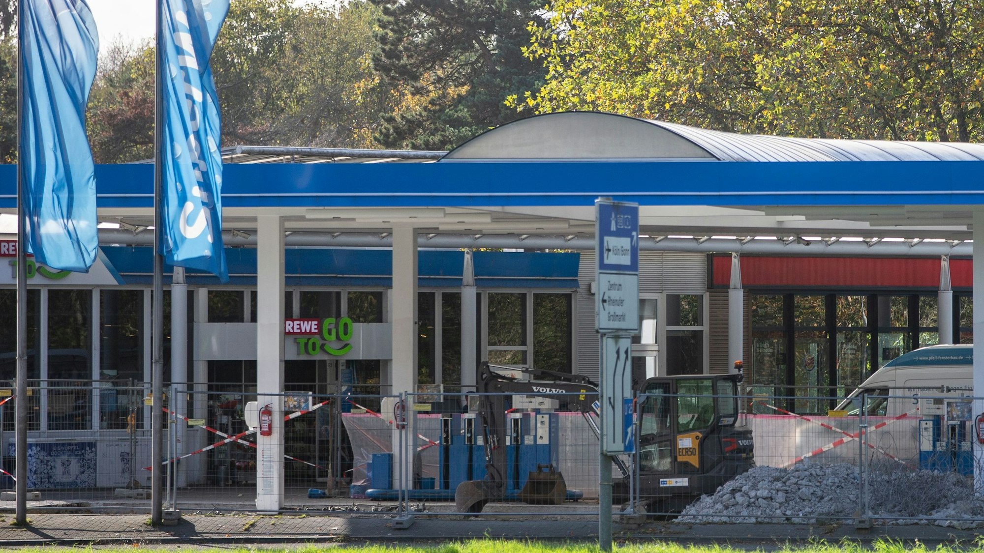 Aral-Tankstelle am Bonner Verteiler