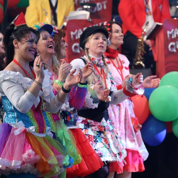 17.02.2022
Köln:
Karneval
Aufzeichnung der ARD-Fernsehsitzung im Gürzenich
Kostümiertes Publikum
Foto: Martina Goyert