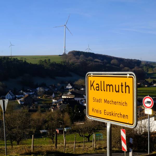 Der Windpark Ravelsberg liegt in Sichtweite der Ortschaften Kallmuth, Dottel und Keldenich.