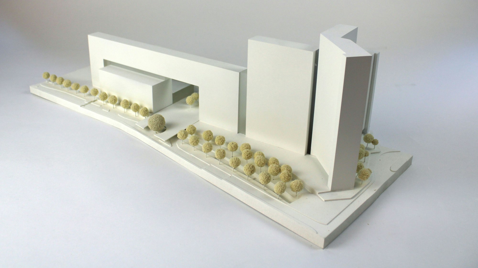 Modell Justizzentrum