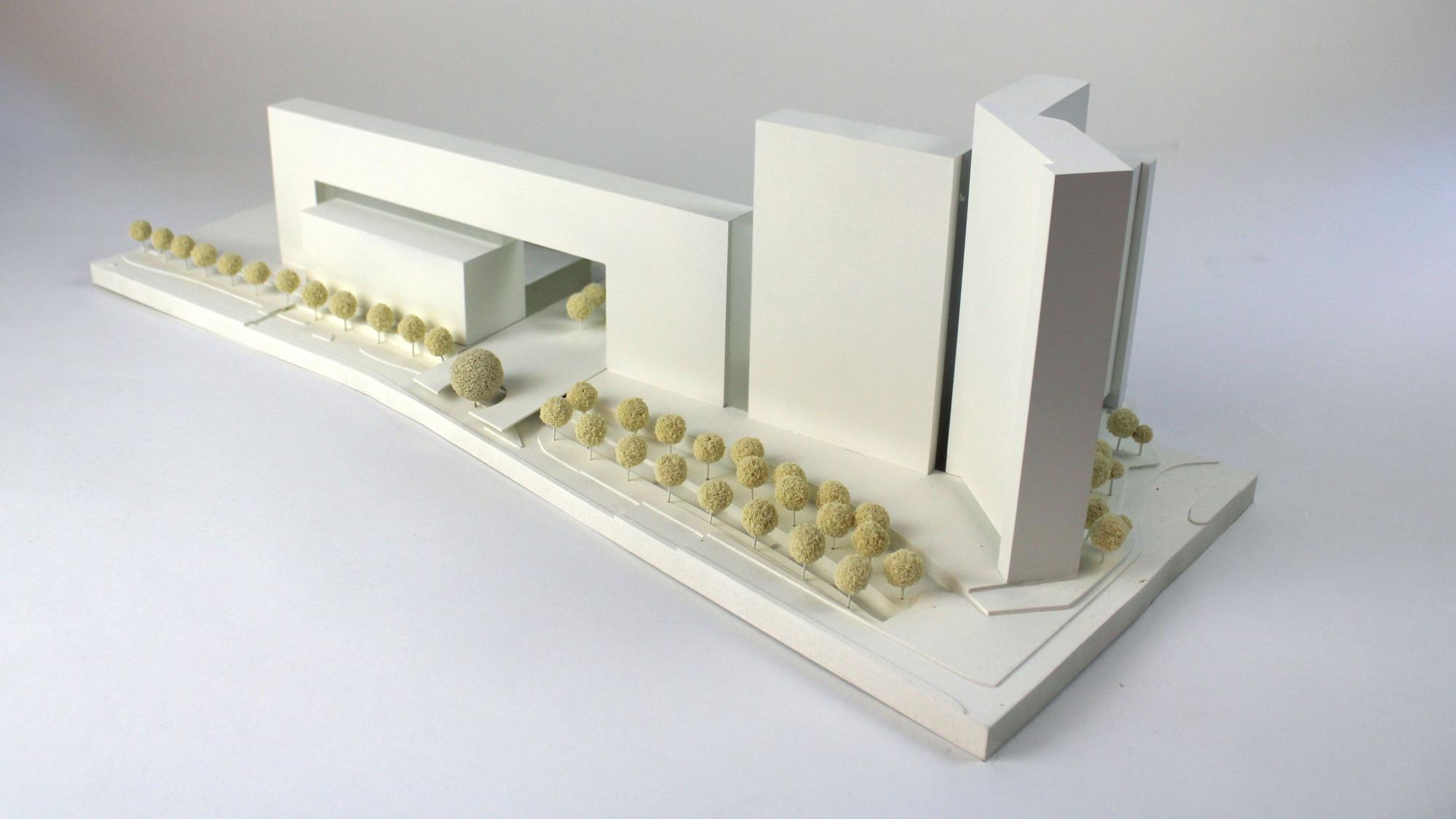 Modell Justizzentrum