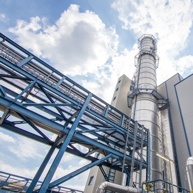 Heizkraftwerk der Rhein-Energie in Köln.