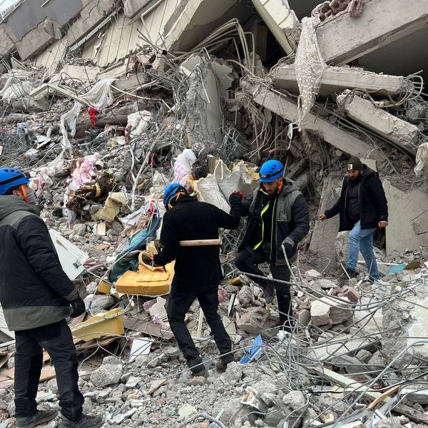 Königswinterer Sicherheitsfirma half im Erdbebengebiet im Südosten der Türkei.