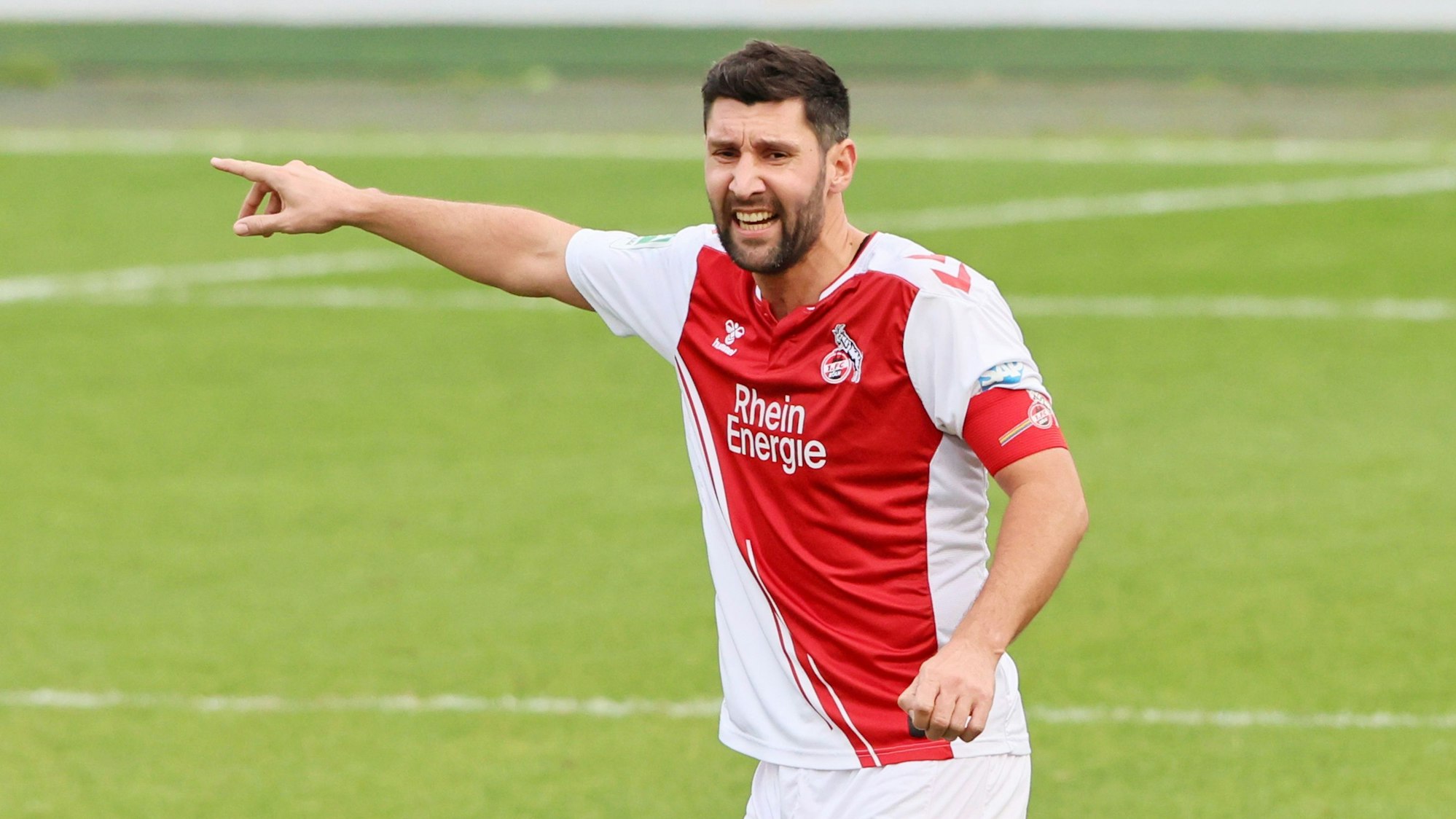 1.FC Köln U23 vs. SV Rödinghausen, Regionalliga West, Saison 2022/23, Stephan Salger (1. FC Köln), 26.11.2022, Bild: Herbert Bucco