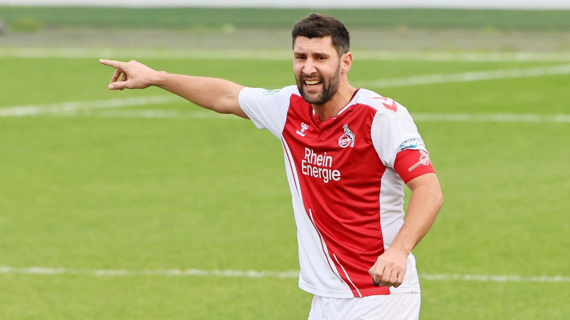 1.FC Köln U23 vs. SV Rödinghausen, Regionalliga West, Saison 2022/23, Stephan Salger (1. FC Köln), 26.11.2022, Bild: Herbert Bucco