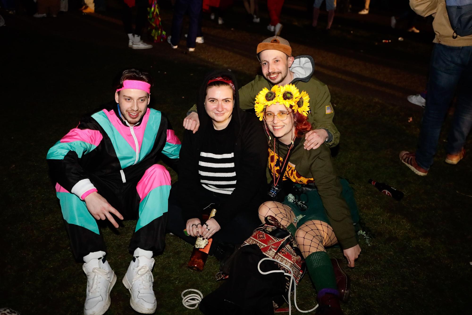 Marvin, Charly, Patrick und Vera (v.l.)