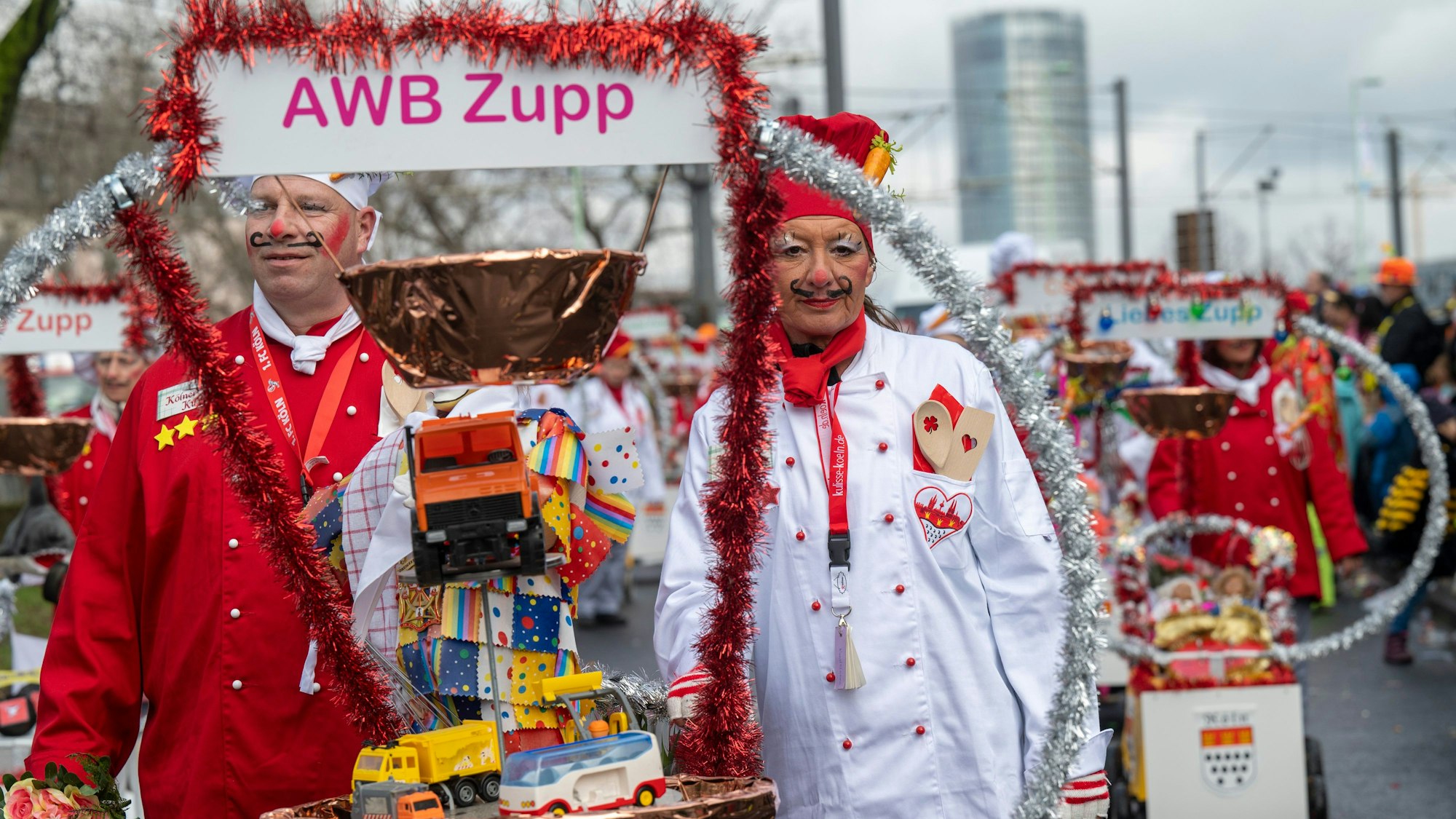 „Goldener Lappenclown“ für den Stammdesch Kölsche Klüngel.