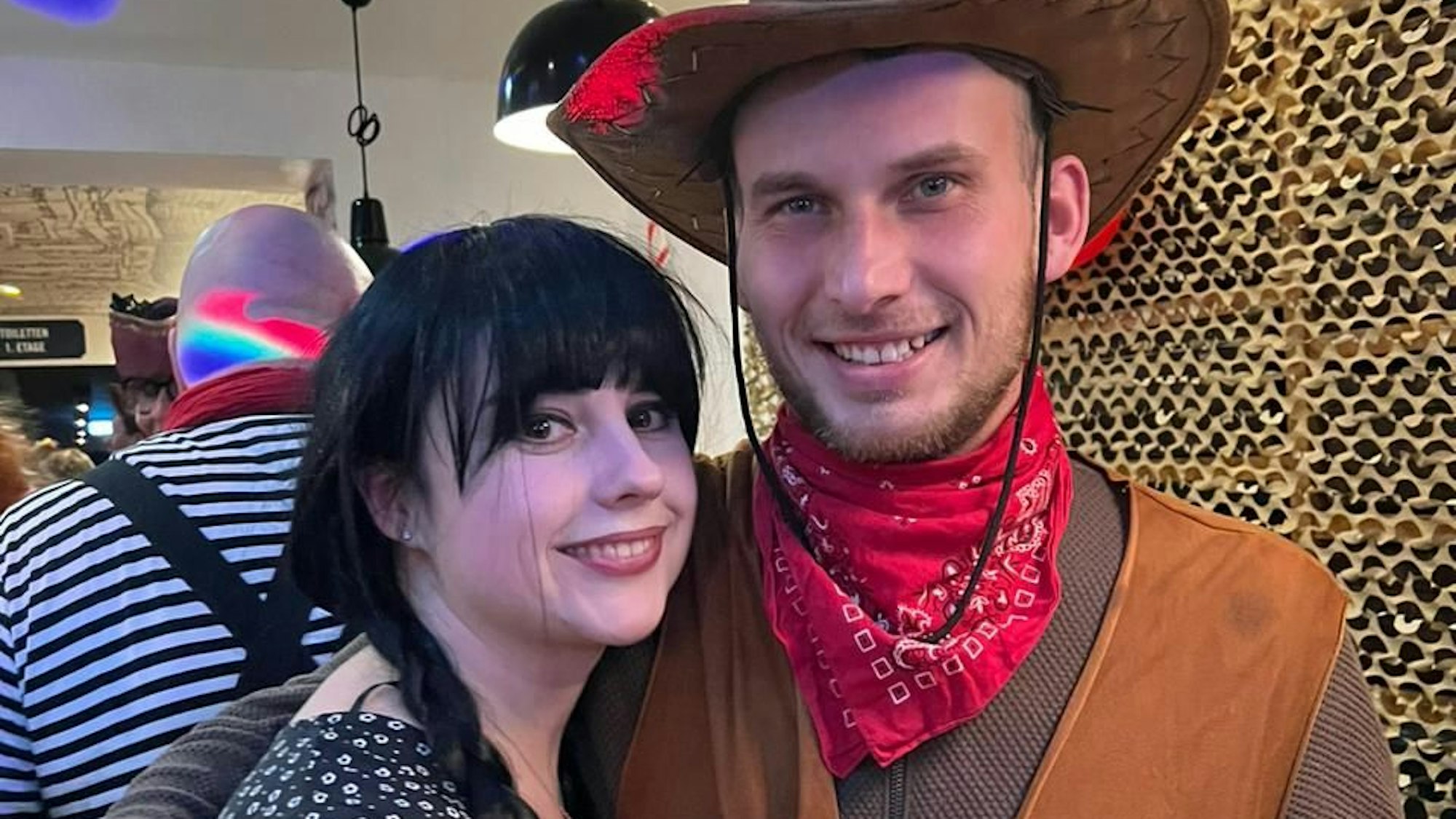 Katerina und Michail Kovalenko aus Charkiw im Deutzer Brauhaus