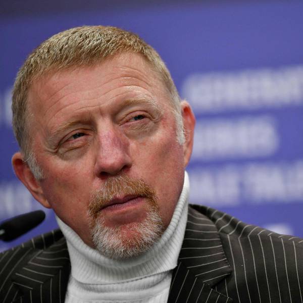 Boris Becker beantwortet Fragen auf einer Pressekonferenz in Berlin.