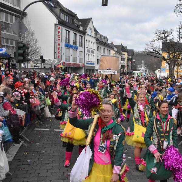 Karnevalstreiben.