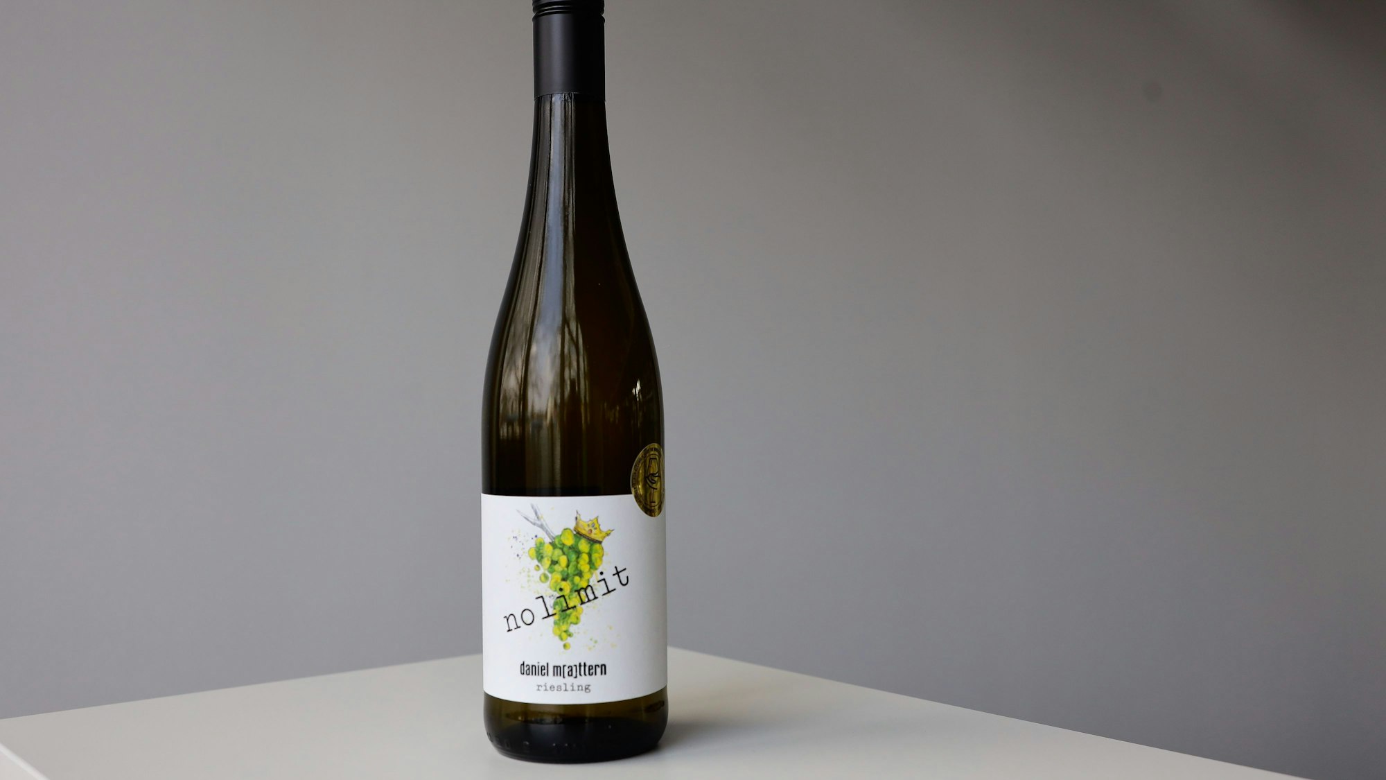 Riesling „no limit“ vom Weingut Daniel Mattern.