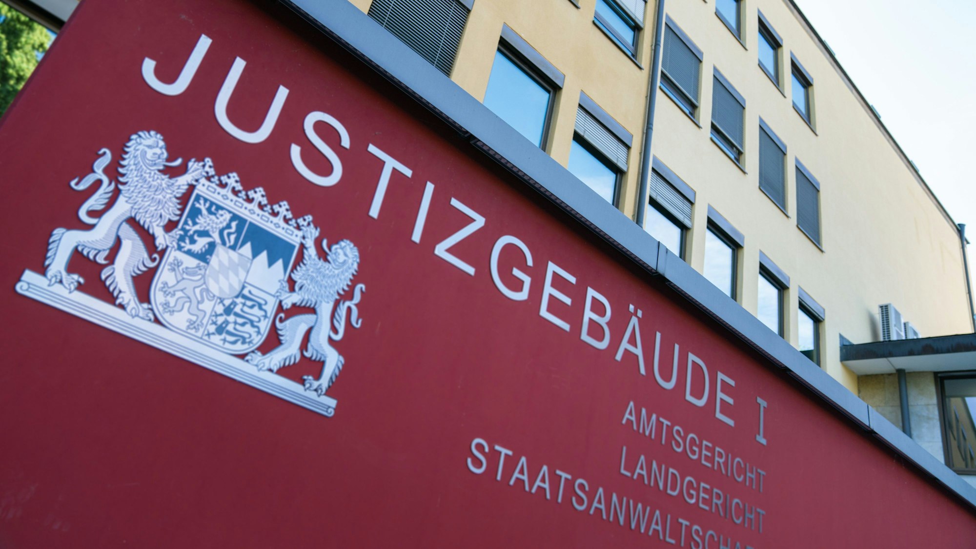 Das Justizgebäude I der Stadt Coburg