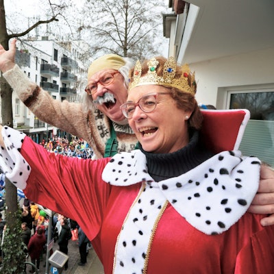 Leverkusen Opladen Rosenmontagszug.
Foto: Michael Wand
