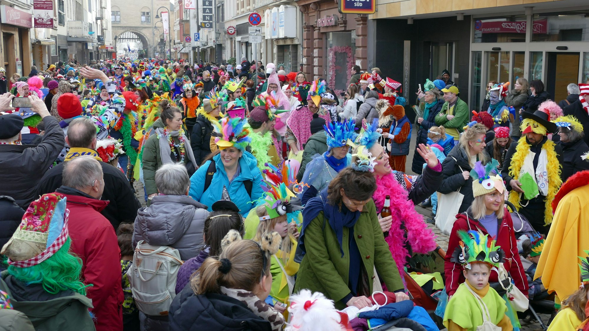Die volle Südstadt.