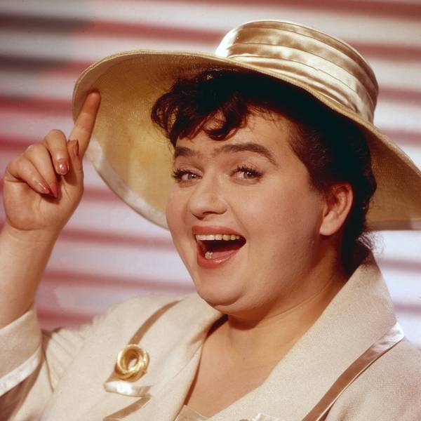 Trude Herr, deutsche Volksschauspielerin, Deutschland frühe 1960er Jahre. German folklore actress Trude Herr, Germany early 1960s. Nur redaktionelle Nutzung. Editorial usage only. Copyright: ArthurxGrimm UnitedArchives82001022