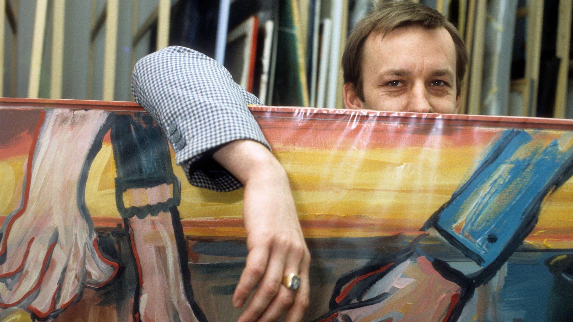 „Betriebsgroßmaul“ - Maler Martin Kippenberger.