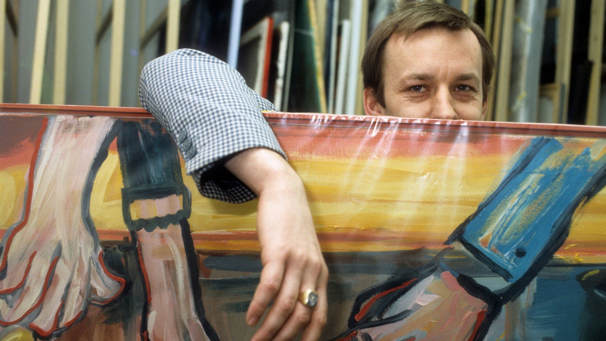 „Betriebsgroßmaul“ - Maler Martin Kippenberger.