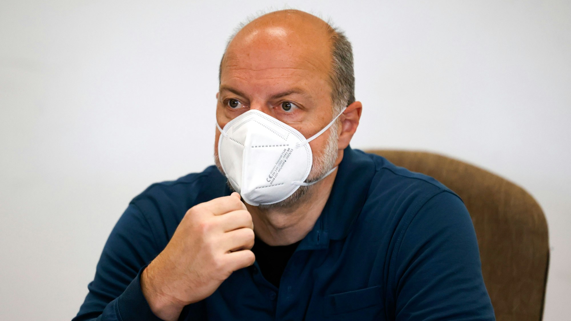 Der Angeklagte Thomas Drach auf der Anklagebank im Kölner Landgericht.