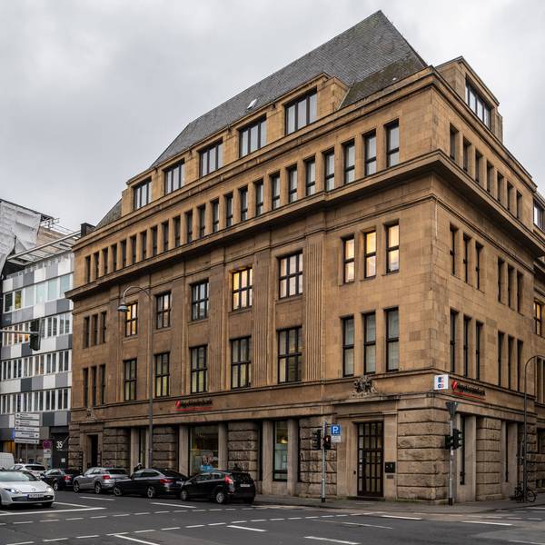 Außensicht der Kunst- und Museumsbibliothek der Stadt Köln am Kattenbug