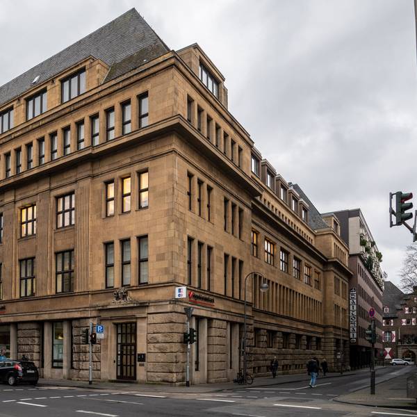 Außenansicht der Kunst- und Museumsbibliothek der Stadt Köln am Kattenbug